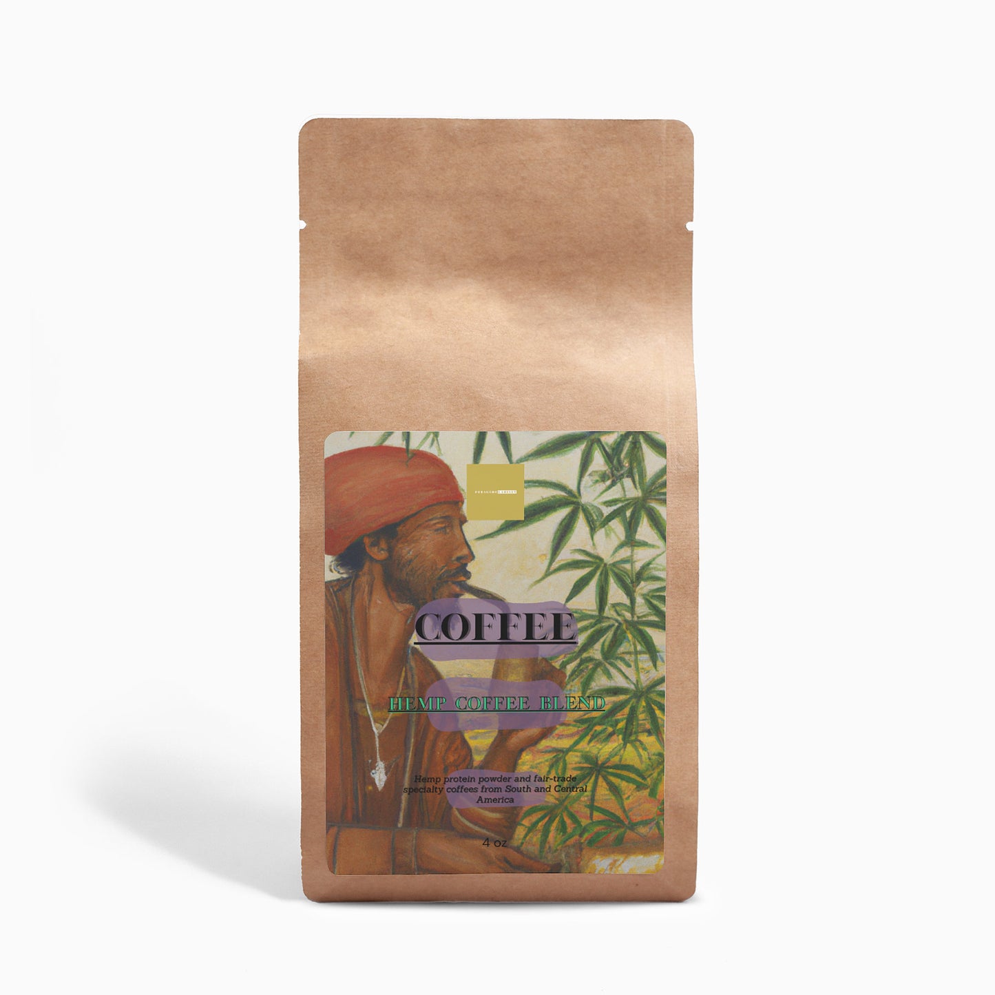 Organic Hemp Coffee Blend - Medium Roast 4oz